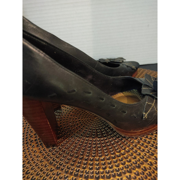 Seychelles Peep Toe Heels Size 8.5 - Picture 5 of 8